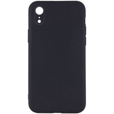 Чехол Matte с защитой камеры для Iphone XR Black 83074