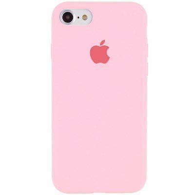 Чехол Silicone Case 360 для Iphone 7 / 8 / SE 2020 Розовый / Light pink 67033