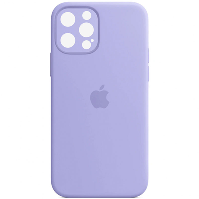 Чехол Silicone Case с защитой камеры для Iphone 13 Pro Сиреневый / Lilac 69105