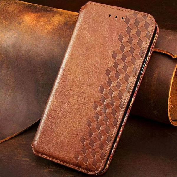 Чехол-книжка ETMA Cub для Xiaomi Redmi Note 10 Pro Коричневый 54508