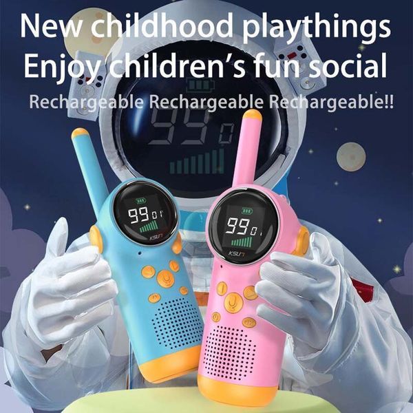 Дитячі рації Walkie Talkie D22 2 шт Blue 81451