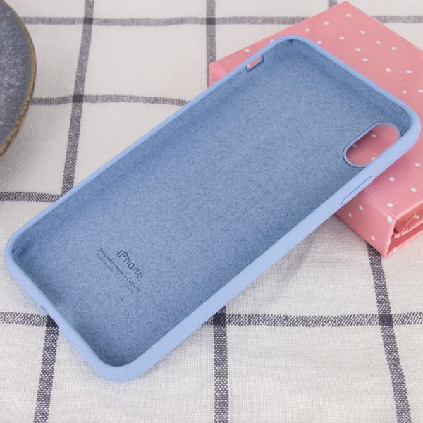 Чохол Silicone Case 360 ​​для Iphone XR Блакитний / Lilac Blue 81400