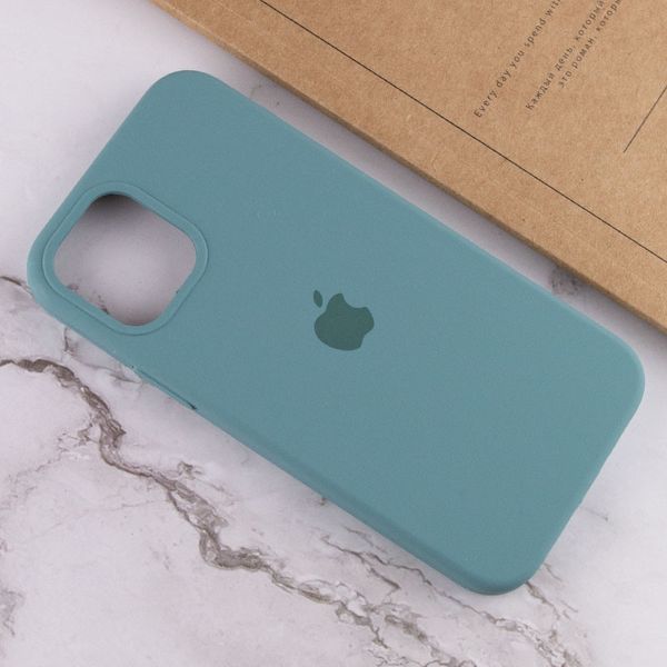 Чохол Silicone Case для Iphone 13 Pro Зелений / Light cactus 67083