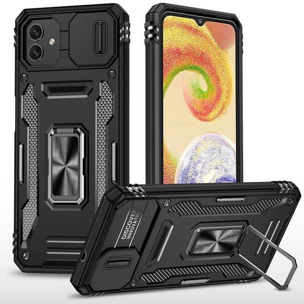 Протиударний чохол Camsh Army Ring Samsung Galaxy A05 Синій / Navy 82070