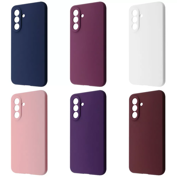 Чохол Silicone WAVE Full для Samsung Galaxy A36 / A56 Pink sand