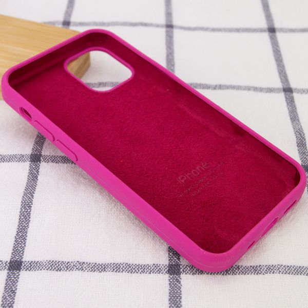 Чохол Silicone Case для Iphone 13 Малиновий / Dragon Fruit 58610