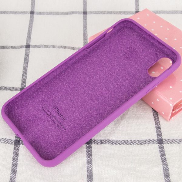 Чохол Silicone Case 360 ​​для Iphone XR Блакитний / Lilac Blue 81400