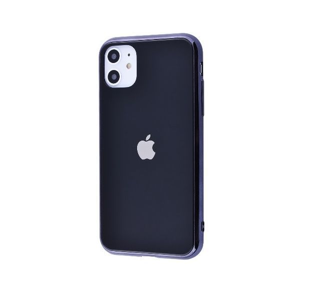 Чехол Glass Case для iPhone 11 Черный 36543