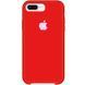 Чехол Silicone Case HC для Iphone 7 Plus / 8 Plus Красный / Dark Red 47554