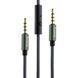 Кабель AUX Hoco UPA04 With Mic 1м Black 41306 2