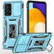 Противоударный чехол Camsh Army Ring для Samsung Galaxy A13 Голубой / Light Blue 65888 1
