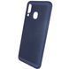 Чохол Grid Case для Samsung Galaxy A40 2019 A405 Темно-синій 44219 2