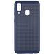Чохол Grid Case для Samsung Galaxy A40 2019 A405 Темно-синій 44219 5