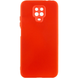 Чохол Silicone Lakshmi A Full Camera для Xiaomi Redmi Note 9 Pro / 9s Червоний / Red 64036 1