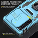 Противоударный чехол Camsh Army Ring для Samsung Galaxy A13 Голубой / Light Blue 65888 4