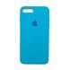 Чехол Silicone Case 360 для Iphone 7 Plus / 8 Plus Голубой 36140 1