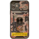 Противоударный чехол Camsh Serg Ring Camo для Xiaomi Redmi 9C / 10A Коричневый / Army Brown 63979