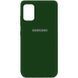 Чохол Silicone Cover A для Samsung Galaxy A51 Зелений / Dark green 43168