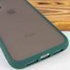 Чохол Soft-touch with Color Buttons для Iphone 11 Синьо-Зелений / Marine Blue 39545 3
