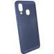 Чохол Grid Case для Samsung Galaxy A40 2019 A405 Темно-синій 44219 3