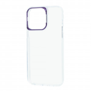 Чехол Apex Capsule для Iphone 14 Pro Max Прозрачный / Deep Purple 69565