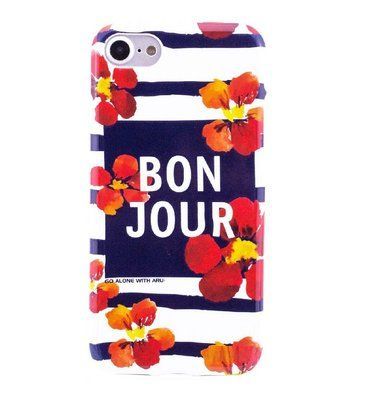 Чохол Stez для Iphone 7 / 8 / SE 2020 Bon Jour 35524