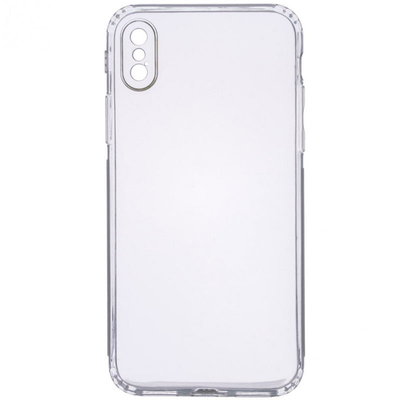 Чехол Stez с защитой камеры для Iphone X / XS Прозрачный 63730