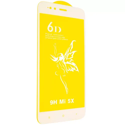 Захисне скло 6D Premium для Xiaomi Mi 5x / Mi A1 White 80882