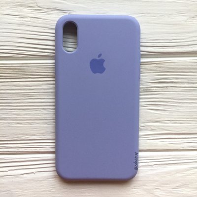 Чехол Silicone Case для Iphone XS Max Lilac 31533