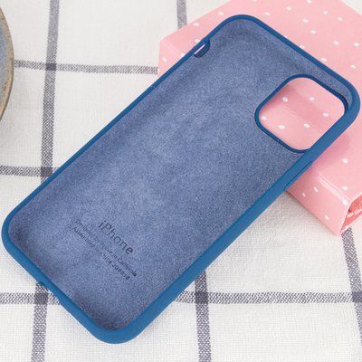Чехол Silicone Case для Iphone 12 Pro Max Синий / Navy Blue 70050