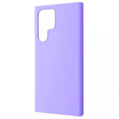 Чехол Silicone WAVE Full для Samsung Galaxy S22 Ultra Light purple 61921