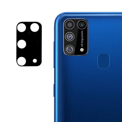 Захисне скло 0.18mm на камеру для Samsung Galaxy M31 Black 49992