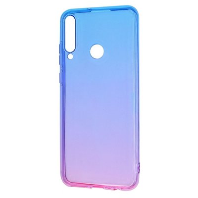 Чохол Gradient для Huawei Y6P Blue pink 43435