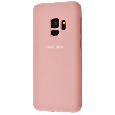 Чехол Silicone Cover для Samsung Galaxy S9 G960 Пудровый 34755