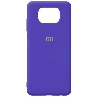 Чехол Silicone Cover для Xiaomi Poco X3 NFC / Poco X3 Pro Фиолетовый / Purple 54811