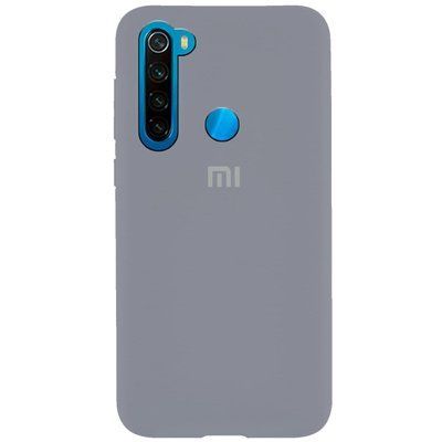 Чохол Silicone Cover для Xiaomi Redmi Note 8T Сірий / Lavender 38525