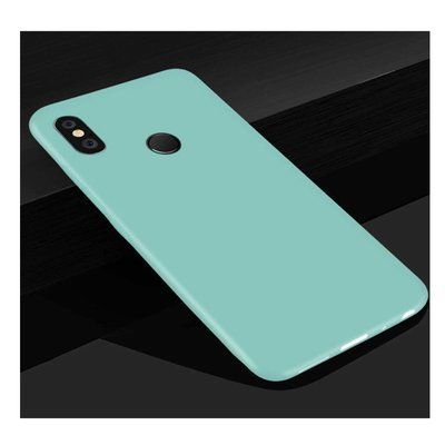 Чохол Matte для Xiaomi Redmi Note 6 Pro Бірюзовий 31805