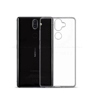 Чехол Stez для Nokia 7 Plus Прозрачный 35251