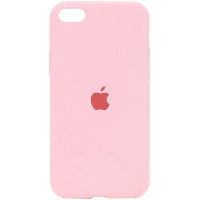 Чехол Silicone Case 360 для Iphone 7 / 8 / SE 2020 Розовый / Peach 53196