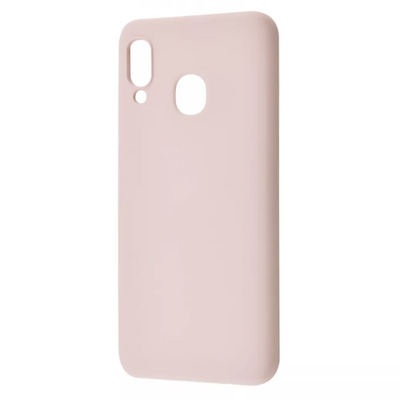 Чохол WAVE Colorful з мікрофиброю для Samsung Galaxy A20 / A30 Pink Sand 59969