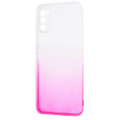 Чохол Gradient для Samsung Galaxy A03s White / Pink 59091