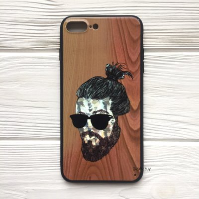 Чохол BARBER для Iphone 7 Plus / 8 Plus в окулярах світлий 32911