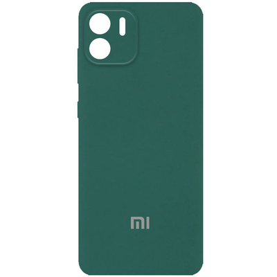 Чехол Silicone Full Camera AA для Xiaomi Redmi A1 Зеленый / Pine green 66894