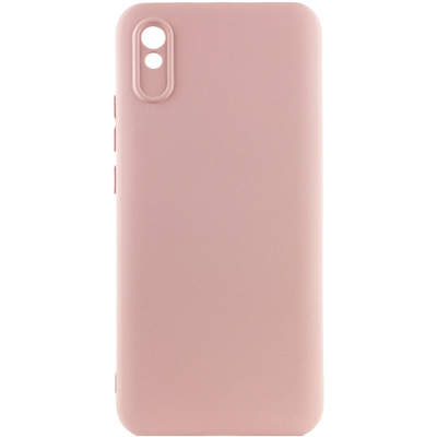 Чохол Silicone Lakshmi A Full Camera для Xiaomi Redmi 9A Рожевий / Pink Sand 63163