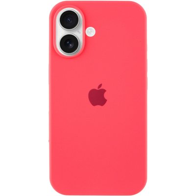 Чехол Silicone Case для Iphone 16 Plus Арбузный / Watermelon red