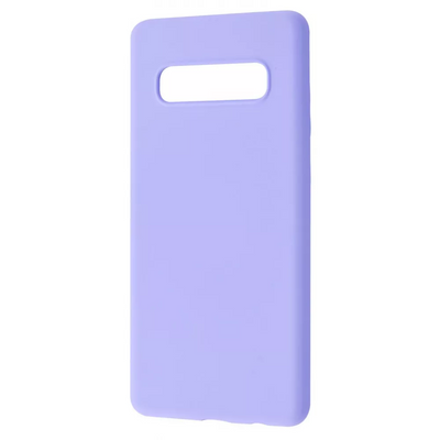 Чехол WAVE Colorful с микрофиброй для Samsung Galaxy S10 Plus Light purple 83075