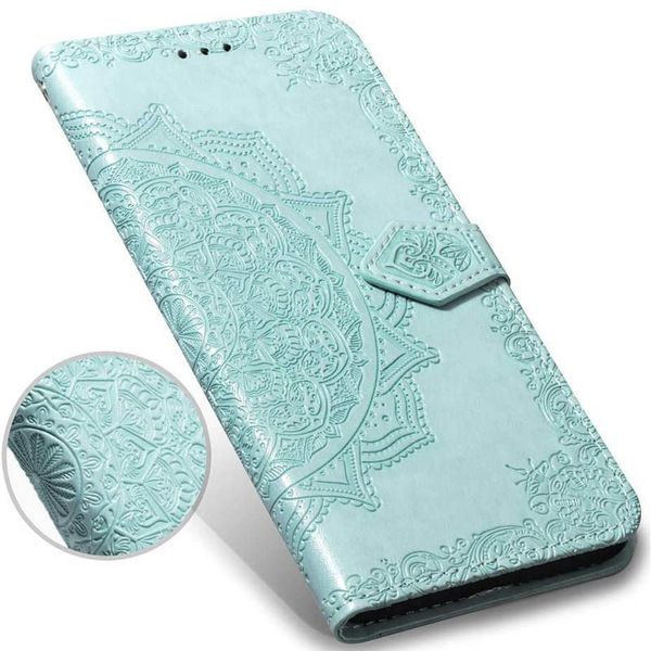 Чехол-книжка Art Case для ZTE Blade A5 2020 Бирюзовый 53674