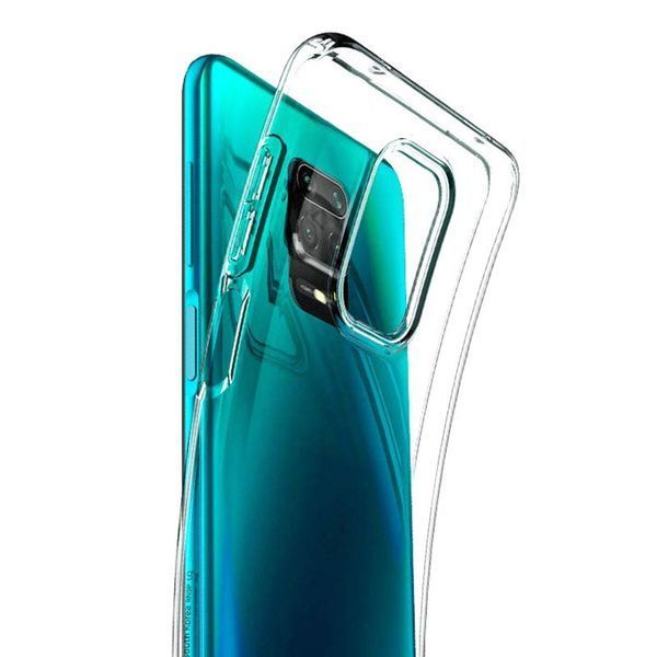 Чехол Stez для Xiaomi Redmi Note 9s / Note 9 Pro Прозрачный 53421