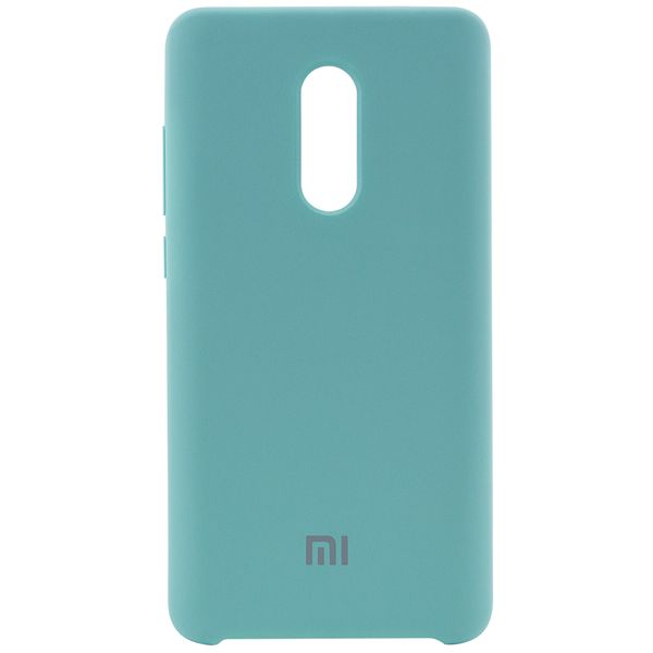 Чохол Silicone Cover для Xiaomi Redmi Note 4x / Note 4 Snapdragon Бірюзовий 32581