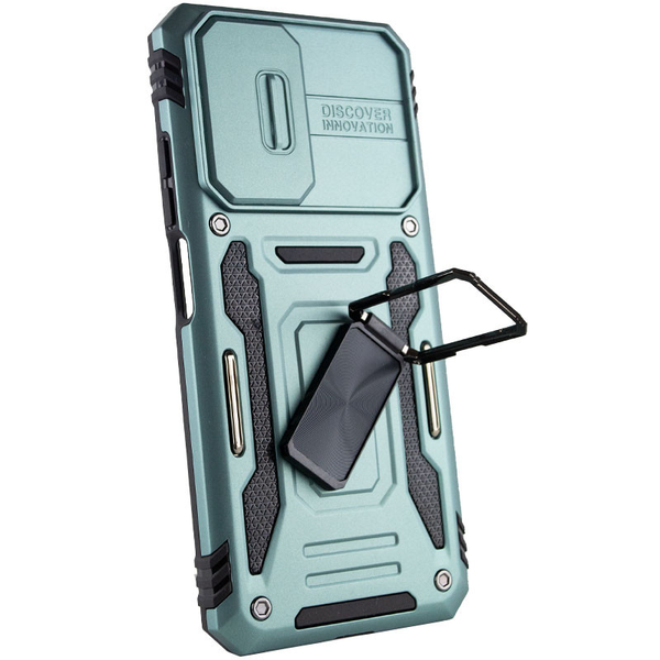 Протиударний чохол Camsh Army Ring для Xiaomi Redmi 9A Зелений / Light Green 68853